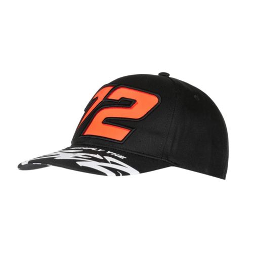 Casquette Marco Bezzecchi 72 Officiel Motogp Adulte Taille Unique Noir