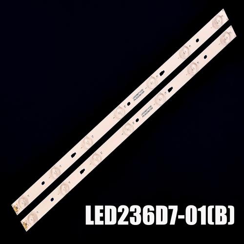 10 PCS For 5 TV Bandes de Rétro-Éclairage LED LE24B8000T LED236D7-01(B) V236BJ1-P01 TF-LED24S38T2 PLE-2405HD JVC LT-24MU360 LT-24M450 LT-24M550 ""Nipseyteko""