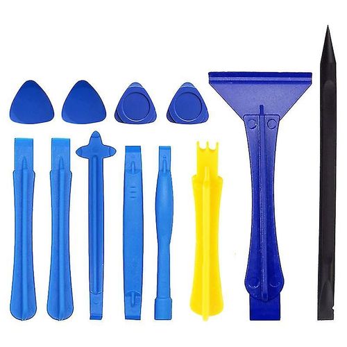 12pcs / Set Plastique Pry Bar Tool Blade Opening Tool Repair Kit Pour Les Kits D¿Équipement Électronique Écran Pour La Réparation De Téléphone Portable
