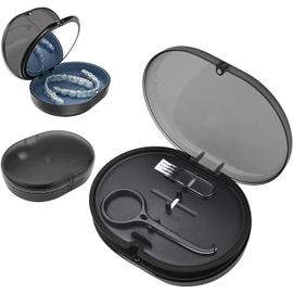 Boite Gouttiere Dentaire, Boite à Dentier, Cas Rangeent Appareil