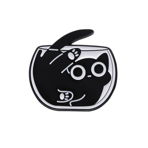 Pin's Chat Dans Un Bocal
