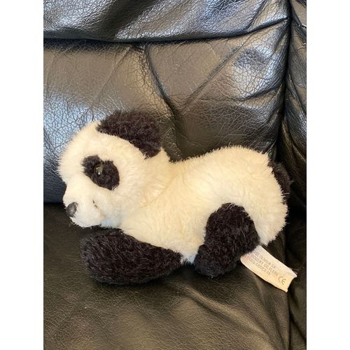Doudou Peluche Panda Noir Et Blanc Compagnie Olivier 19cm