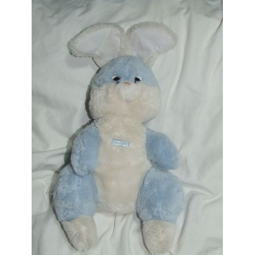 Grand Lapin Boulgom Blanc Bleu