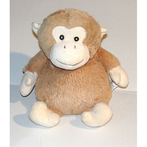 Peluche Singe Bouillotte Naturelle Micro Ondes