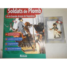 Napoléon Soldat Plomb Atlas Starlux N° 38 + Revue Lieutenant Chasseurs Garde