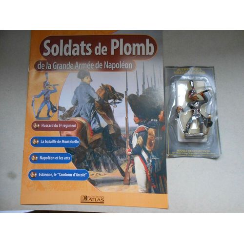 Napoléon Soldat Plomb Atlas Starlux N° 39 + Hussard Du 3e Régiment