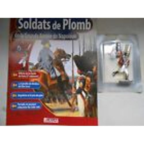 Napoléon Soldat Plomb Atlas Starlux N° 42 + Officier De La Garde De Paris 2e Rgt