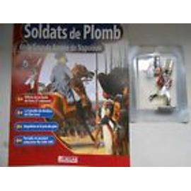 Napoléon Soldat Plomb Atlas Starlux N° 42 + Officier De La Garde De Paris 2e Rgt