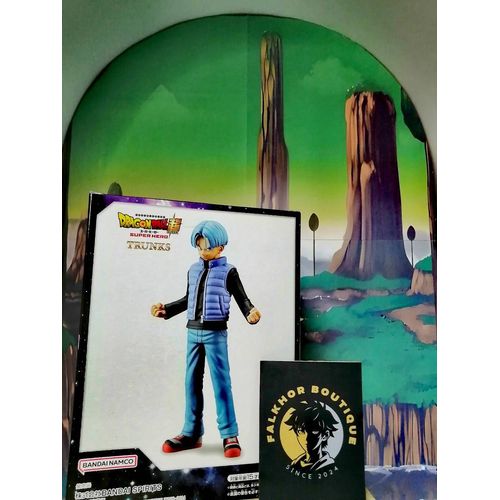 Trunks Figurine Dragon Ball Super Dxf Super Hero Objet De Collection Manga Statue