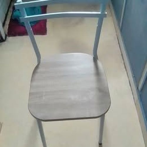 Chaise De Salon Blanche Et Couleur Bois