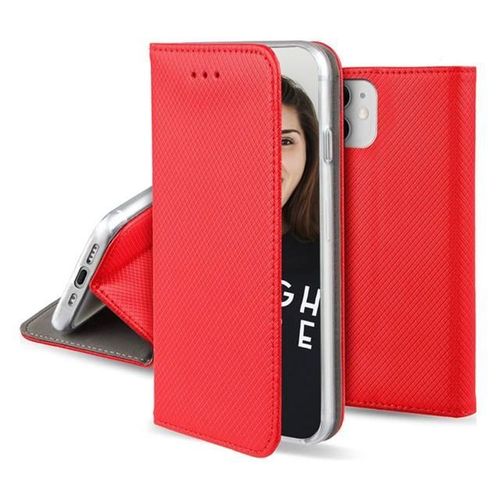 Jaym Colored Edition - Étui À Rabat Pour Téléphone Portable - Magnétique - Imitation Cuir - Rouge - Pour Apple Iphone 16