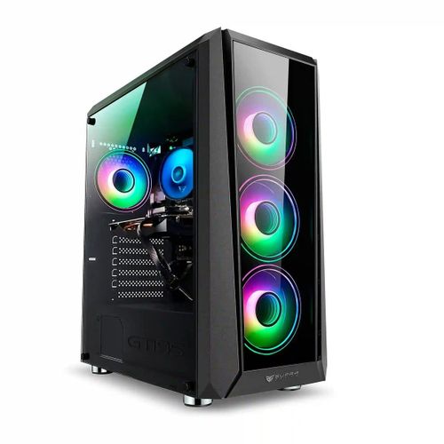 PC Gaming Pc Racing Computer Mk AMD Ryzen 5 5500 GeForce RTX 4060 16 Go RAM M.2 SSD 1000 Go Win 11