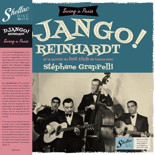 Django Reinhardt - Et Le Quintet Du Hot Club De France Avec Stephane Grapelli [Vinyl Lp] Spain - Import