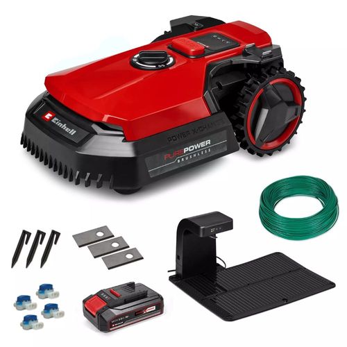 Robot tondeuse FREELEXO 500 - 18V - brushless - programmable via appli - capteurs sécurité