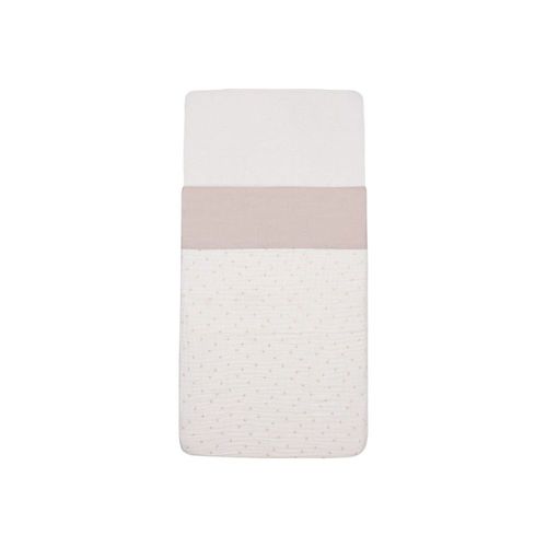 Drap Berceau 75x100 Cm Slub Nougat - Jollein