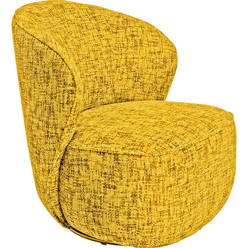 Fauteuil Pivotant Ellie Jaune Kare Design