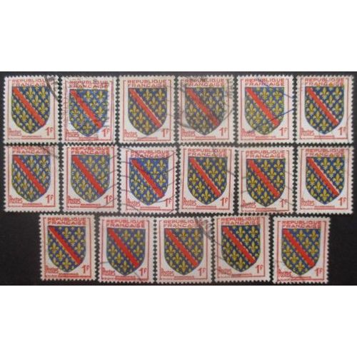 France N°1002 X 17 Oblitéré