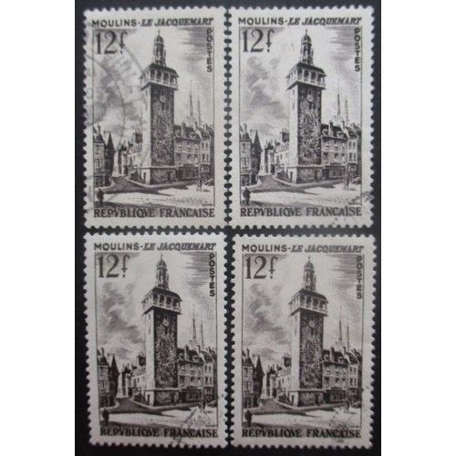 France N°1025 X 4 Oblitéré