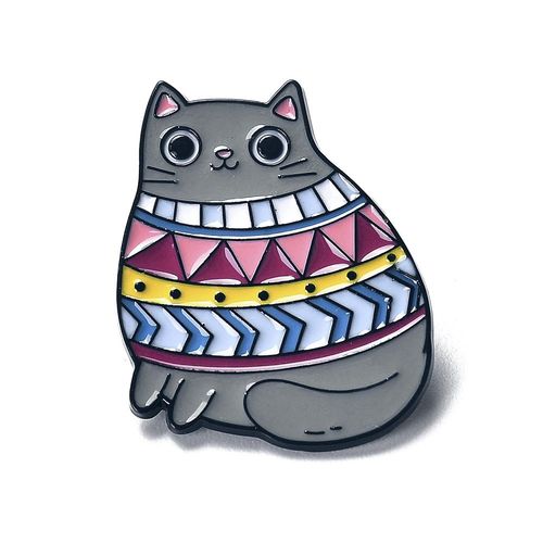Pin's Chat Frileux
