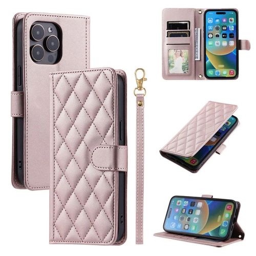 Étui Portefeuille Cuir Flip Rose Pour Redmi Note 12 5g - Support Inclus