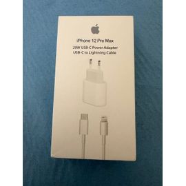 Chargeur Apple USB c 20W avec cable USB C to lightning