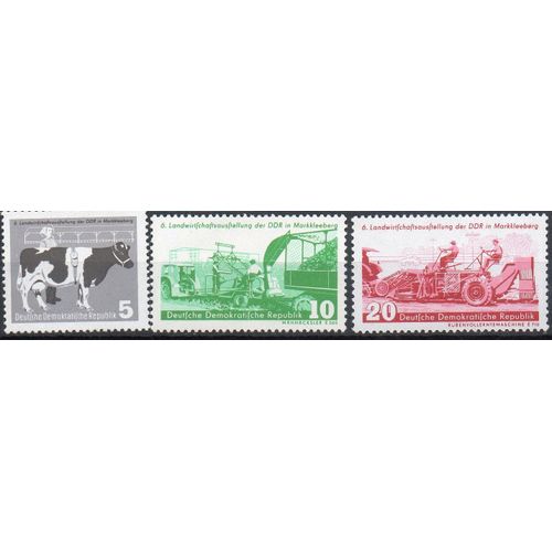 Allemagne De L' Est Timbre Agriculture 1959
