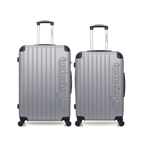 AMERICAN TRAVEL - Lot de 2 - Valise grand format et valise weekend BUDAPEST