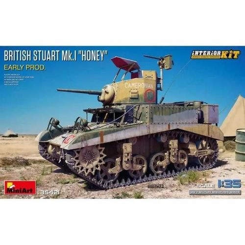 Maquette Char British Stuart Mk.I 'honey' Early Prod. Interior Kit - Miniart - 1:35 - Intérieur-Mini Art