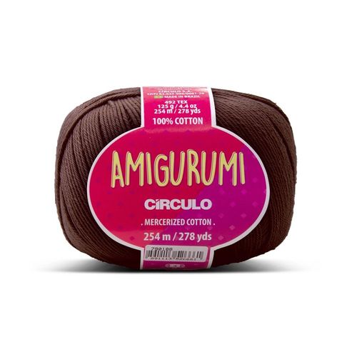 Circulo Amigurumi 125g ¿ Le Fil Parfait Pour Vos Créations Au Crochet 7569 Marron