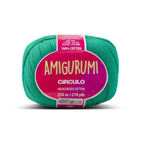 Circulo Amigurumi 125g ¿ Le Fil Parfait Pour Vos Créations Au Crochet 5669 Vert