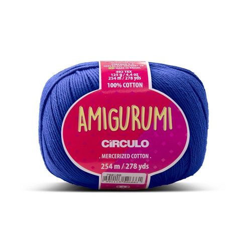 Circulo Amigurumi 125g ¿ Le Fil Parfait Pour Vos Créations Au Crochet 2829 Bleu