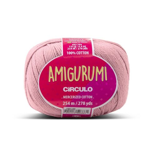 Circulo Amigurumi 125g ¿ Le Fil Parfait Pour Vos Créations Au Crochet 3046 Rose
