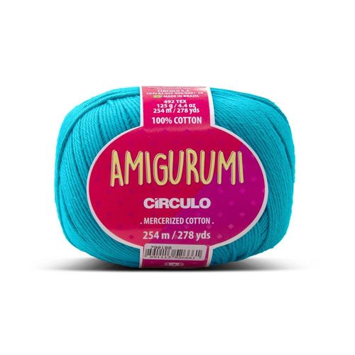 Circulo Amigurumi 125g ¿ Le Fil Parfait Pour Vos Créations Au Crochet 2194 Bleu