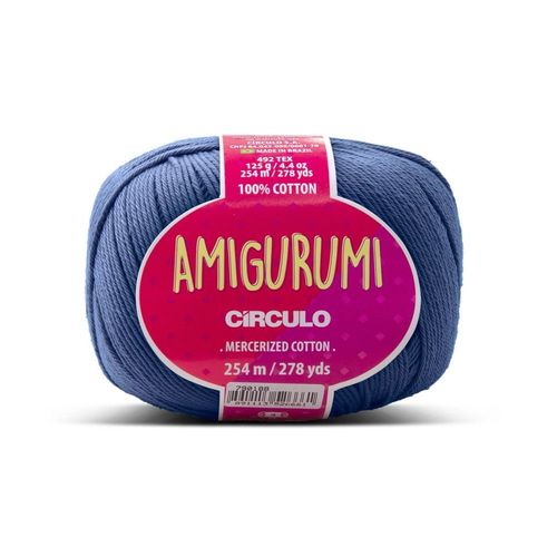 Circulo Amigurumi 125g ¿ Le Fil Parfait Pour Vos Créations Au Crochet 2931 Bleu