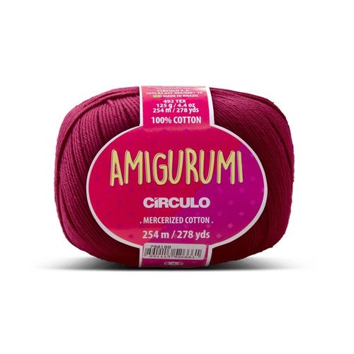 Circulo Amigurumi 125g ¿ Le Fil Parfait Pour Vos Créations Au Crochet 3611 Rouge