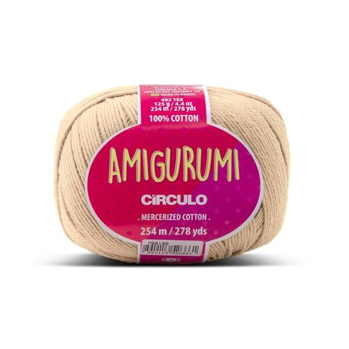 Circulo Amigurumi 125g ¿ Le Fil Parfait Pour Vos Créations Au Crochet 7564 Ecru