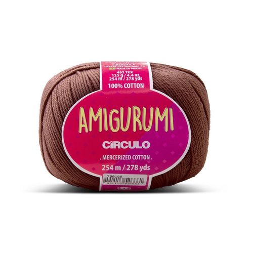 Circulo Amigurumi 125g ¿ Le Fil Parfait Pour Vos Créations Au Crochet 7567 Marron