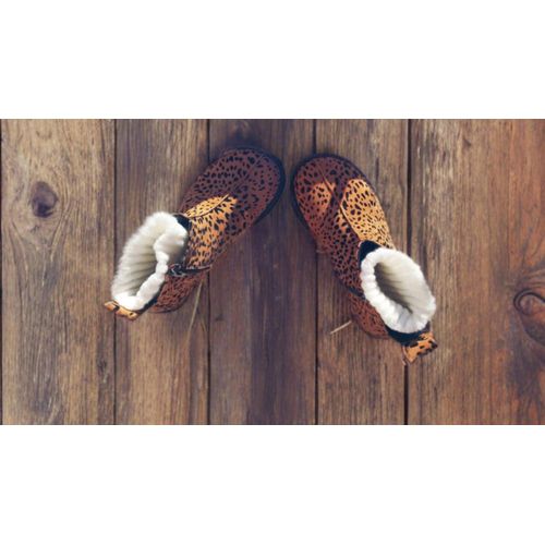 Chaussures Leparde Femme Semelle Orthopédique Fabriquées En Matières Véritable Pure Très Moderne Élégante Tendance 2025