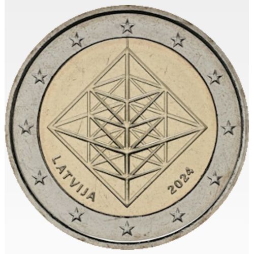 #Rm# 2 Euro Commemorative Lettonie 2024 - Puzuris
