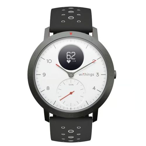 Withings Steel Hr Sport - Montre Connectée Activité 40mm Blanc