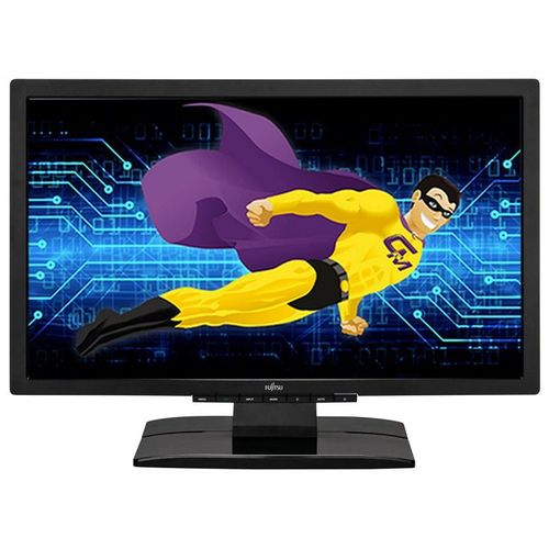 Ecran PC 23" Fujitsu E23T-6 VGA DVI-D 16:9 1920x1080 Moniteur TFT LED Full HD