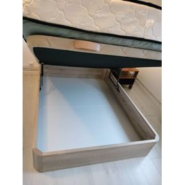 Lit Coffre (Double) Avec Matelas