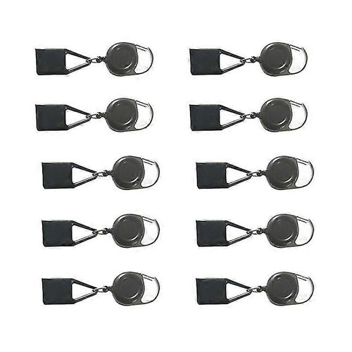 10 Pièces En Silicone Briquet Support Manchon Clip Couvercle Avec Porte-Clés