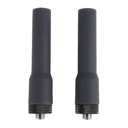Talkie-walkie Antenne souple -20 mini antenne courte SMA-F double bande VHF UHF pour UV-K6 UV-21 UV-17 UV-1