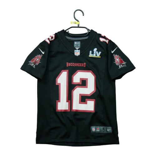 Reconditionné - Maillot Nike Tampa Bay Buccaneers Tom Brady - Taille 8/9 Ans - - Noir