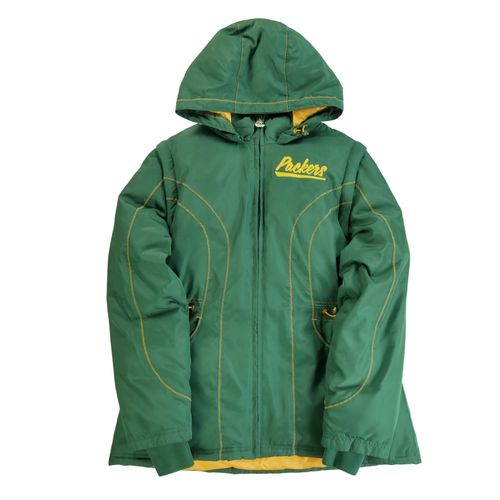 Reconditionné - Doudoune Reebok Green Bay Packers Nfl - Taille L - Femme - Vert