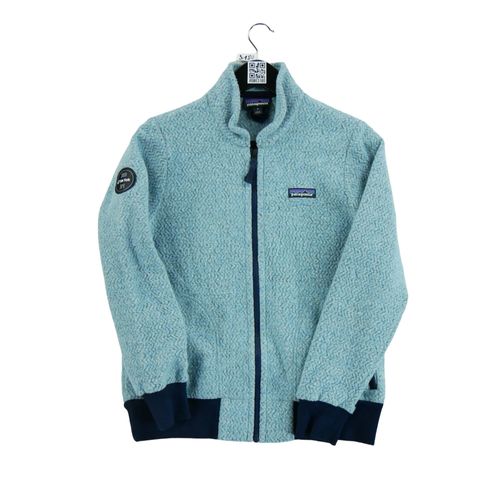 Reconditionné - Veste Polaire Patagonia Woolyster - Taille S - Femme - Bleu Clair
