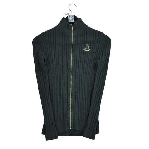 Reconditionné - Veste Tommy Hilfiger Torsadé - Taille S - Femme - Noir