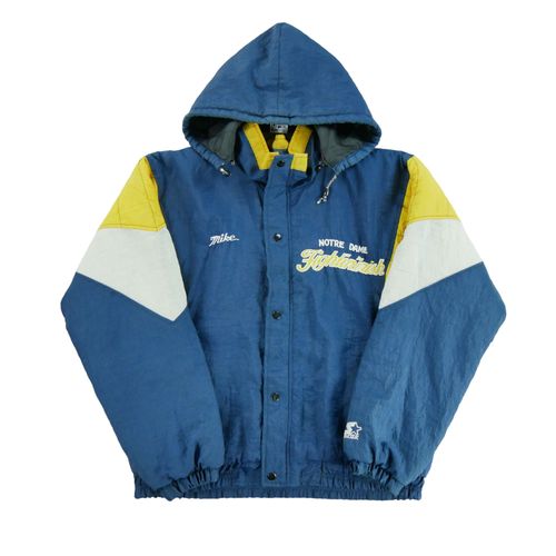 Reconditionné - Manteau Ncaa Notre Dame Fighting Irish - Taille S - Homme - Marine