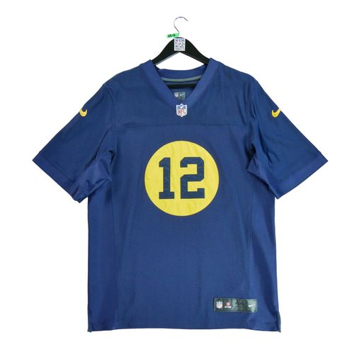 Reconditionné - Maillot Nike Green Bay Packers Throwback Vapor Elite - Taille L - Homme - Marine